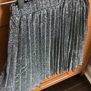 Sparkly pleated skirt- New Years!!
